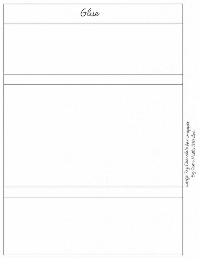 Template Ideas Free Blank Candy Bar Wrapper Chocolate – Blank Candy Bar 