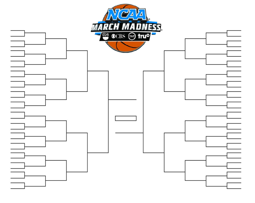 March Madness Brackets Designs To Print For Ncaa Blank March Madness