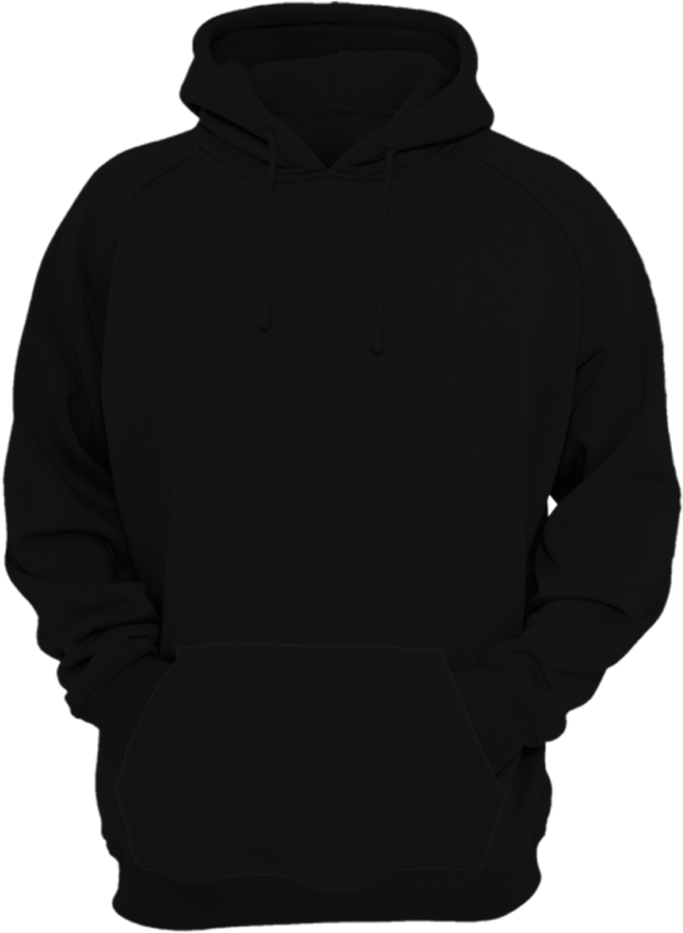 Black Sweatshirt Template - Printable Word Searches